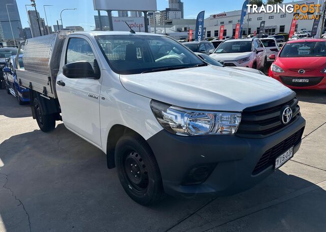 2018 TOYOTA HILUX WORKMATE GUN122R CAB CHASSIS