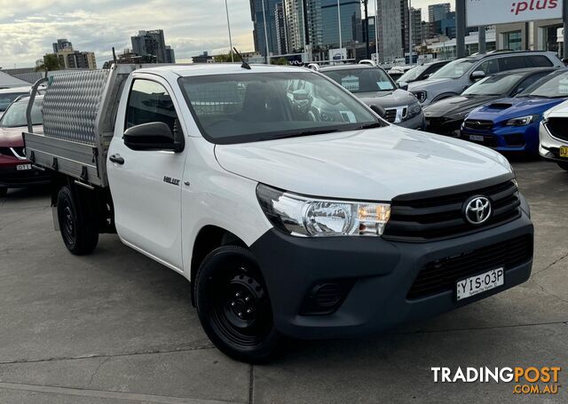 2018 TOYOTA HILUX WORKMATE GUN122R CAB CHASSIS