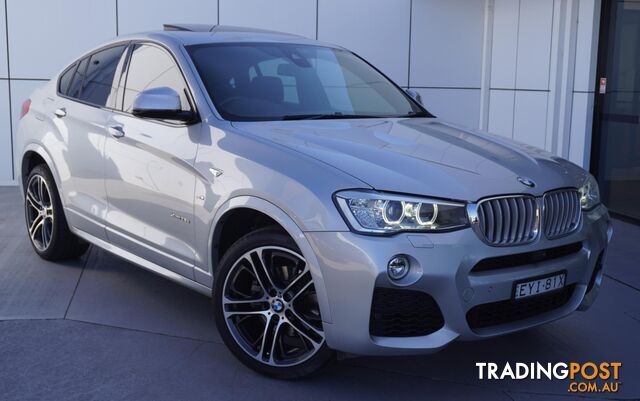 2017 BMW X4 XDRIVE35D F26AUTOAWD COUPE