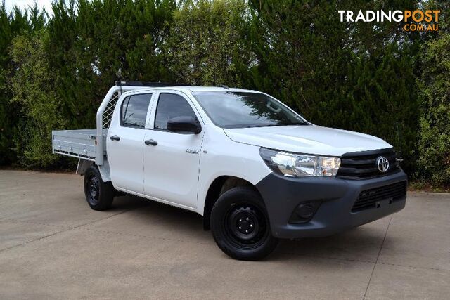 2016 TOYOTA HILUX WORKMATE  DOUBLE CAB