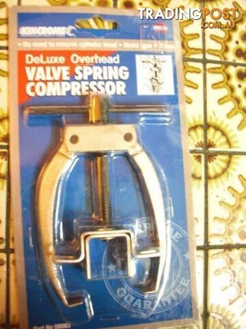 KINCROME DELUX OVERHEAD VALVE SPRING COMPRESSOR PICKUP OR POSTAGE