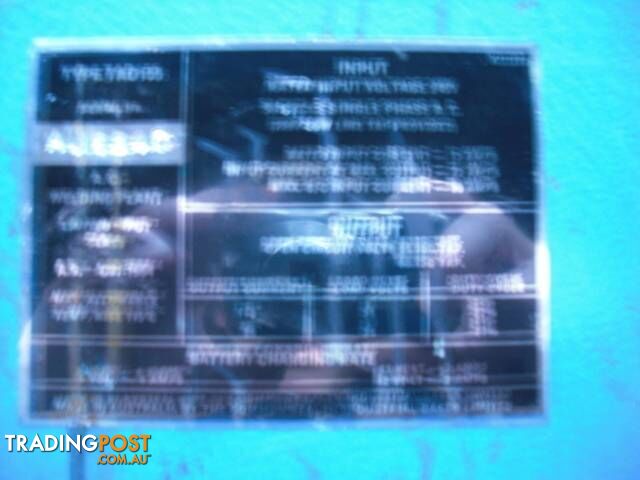 CIG TRANSARC HANDI CHAGER /WELDER MADE IN AUSTRALIA - photo 5 of 6