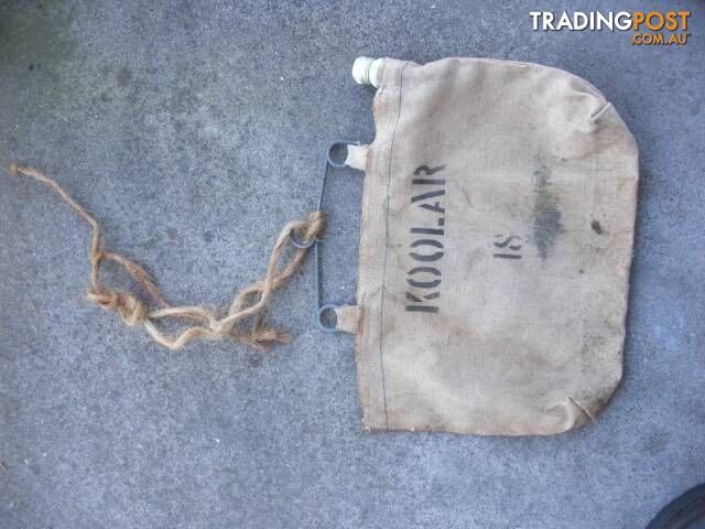 vintage koolar hessian water bag - photo 2 of 2