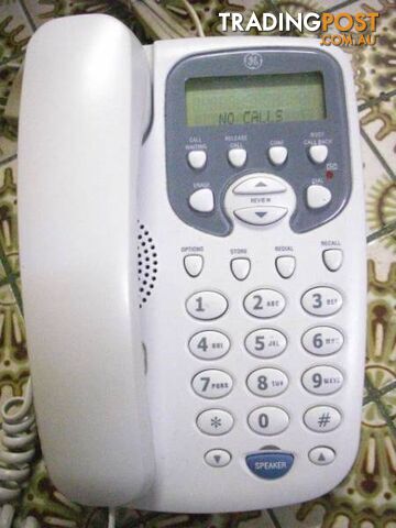 GE SPEAKER PHONE WITH CALL WAITING & CALL I.D