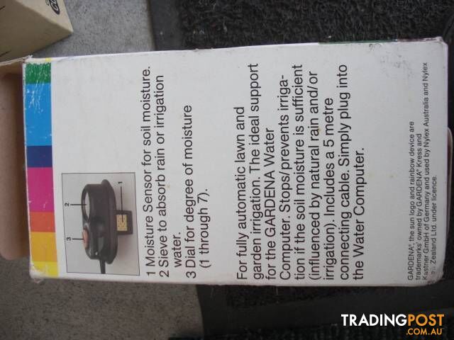 .gardena moisture meter activate when adjustable moisture setting - photo 4 of 7