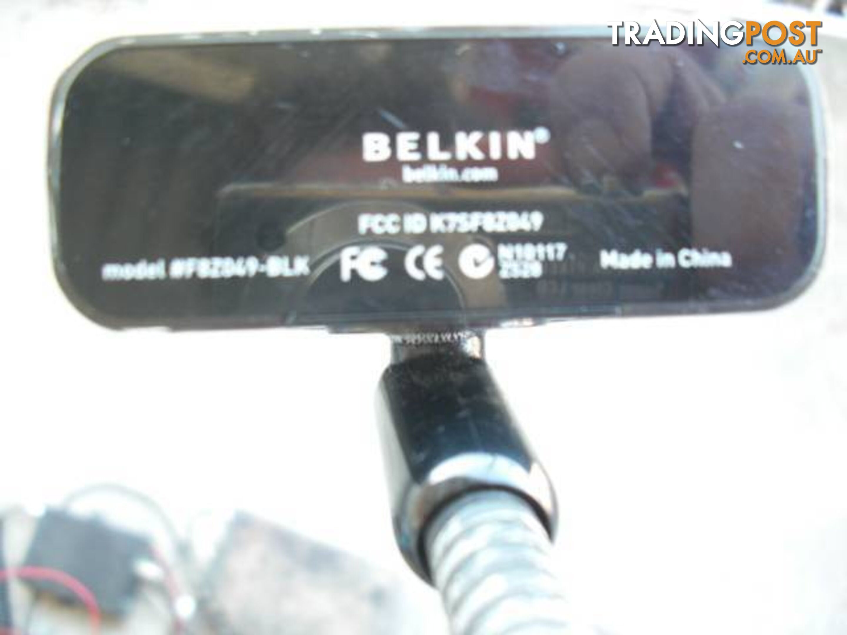 BELKIN Model F8Z049-BLK TuneBase FM Transmitter ChargerDock Conne