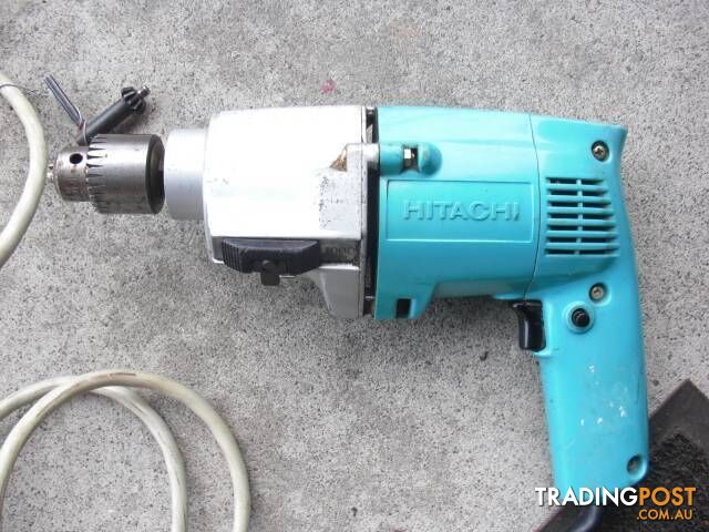 HITACHI 3/8 DUEL SPEED DRILL made in japan excellent condition