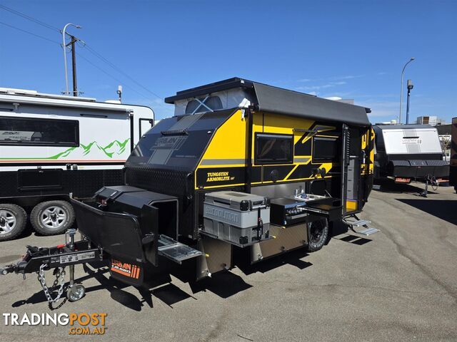 2025 URBAN CARAVANS TUNGSTEN ARMORLITE HYBRID 16' SKT EDITION