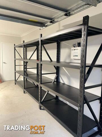 Garage Storage Rack Light & Heavy Duty Steel Shelving Brand New