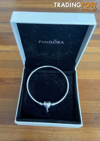 Pandora Sterling Silver Solid Bracelet