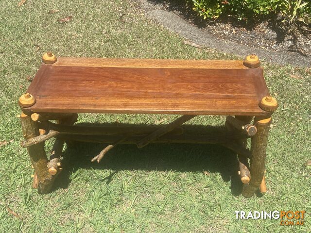 Bush Timber Bench Seat