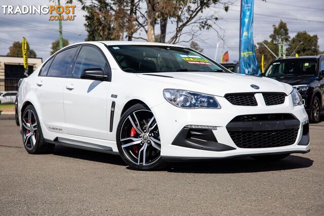2017 HOLDEN SPECIAL VEHICLES CLUBSPORT R8 LSA 30TH ANNIVERSARY GEN-F2 SEDAN