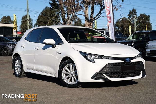 2023 TOYOTA COROLLA ASCENT SPORT HYBRID ZWE219R HATCHBACK
