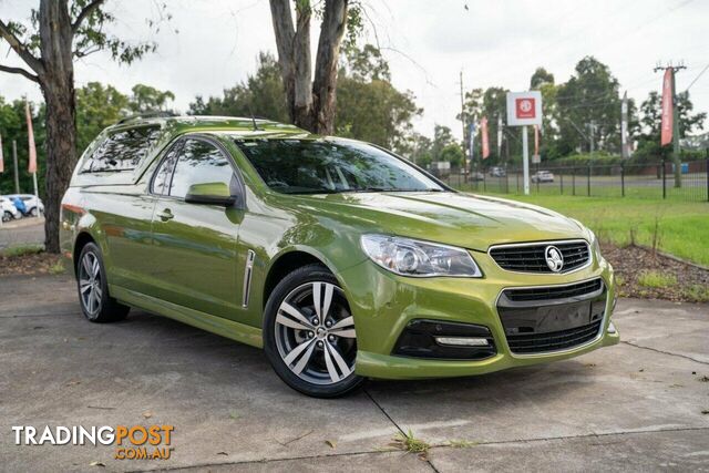2015 HOLDEN UTE SV6 VF SERIES II MY16 EXTENDED CAB UTILITY