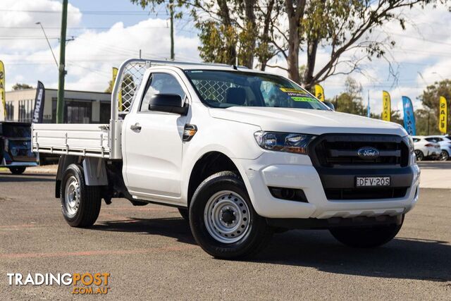 2016 FORD RANGER XL PX MKII CAB CHASSIS