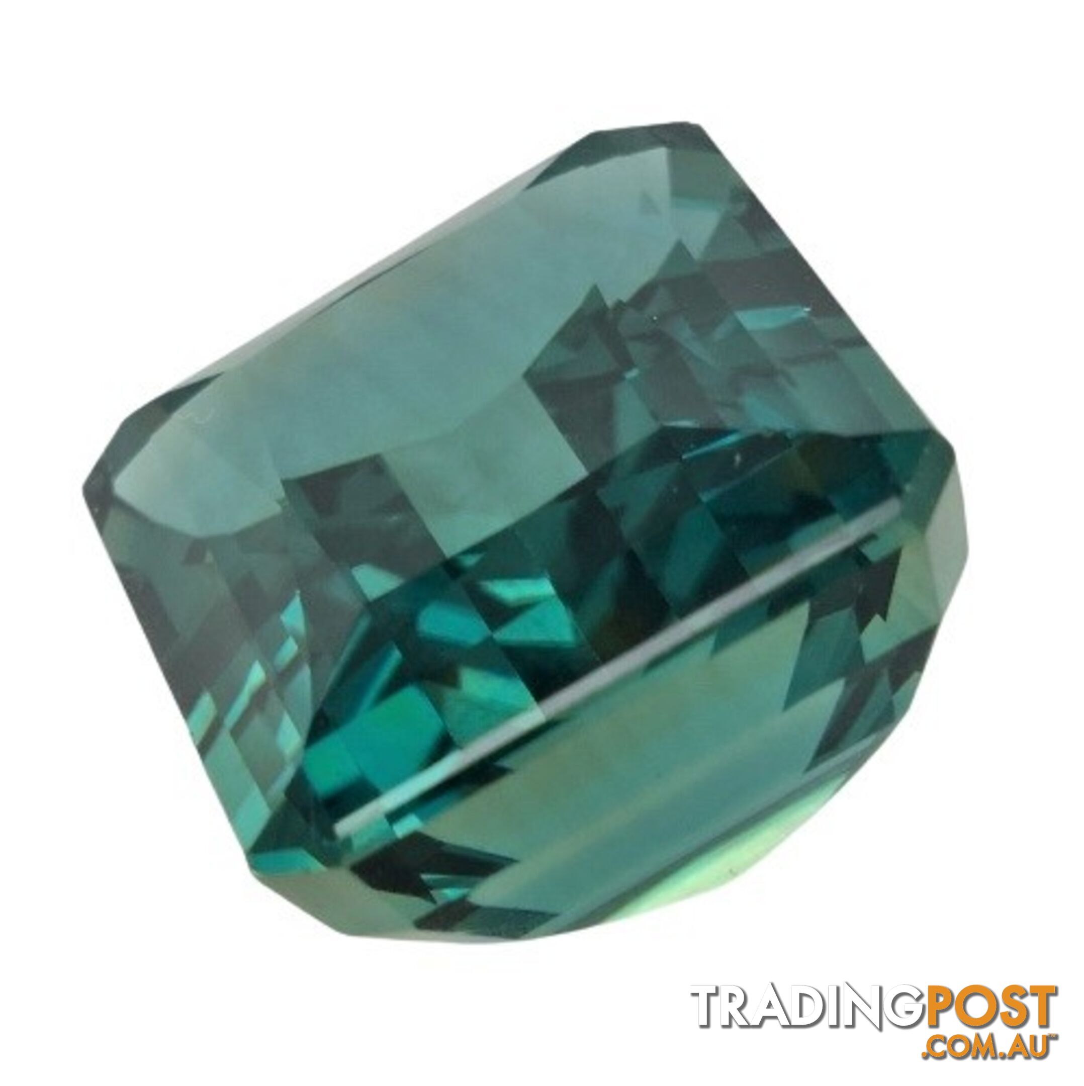 One Emerald cut Synthetic Emerald