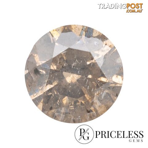 0.14ct Untreated Champagne Diamond