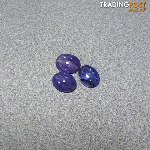 7.11 Cts - 3 Pcs of Tanzanite