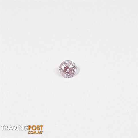 0.010ct Light Pink Diamond