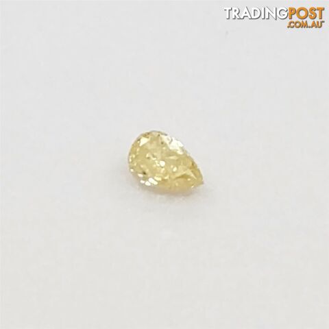 0.095ct Lovely Yellow Diamond