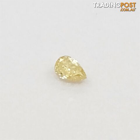 0.095ct Lovely Yellow Diamond