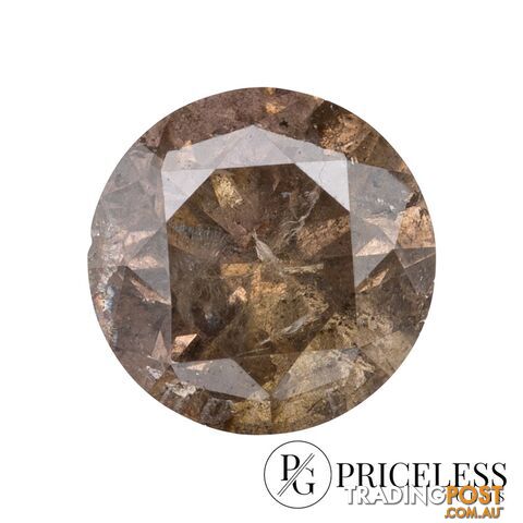 0.40ct Untreated Champagne Diamond