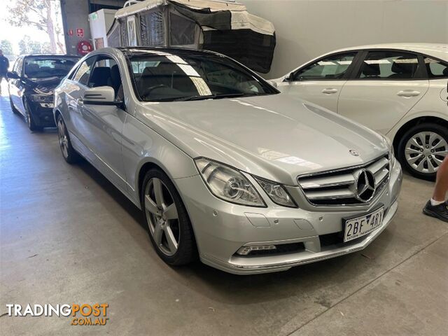 2010 MERCEDES-BENZ E-CLASS E350 ELEGANCE C207 COUPE