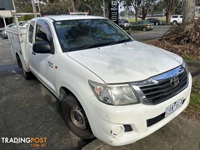 2012 TOYOTA HILUX SR EXTENDED CAB GGN15R MY12 UTILITY