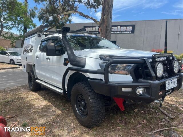 2017 FORD RANGER XL DUAL CAB PX MKII CAB CHASSIS