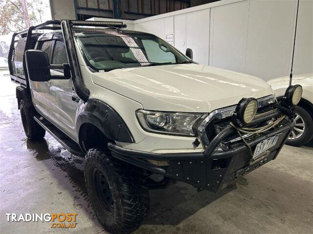 2015 FORD RANGER XLT DUAL CAB PX MKII UTILITY