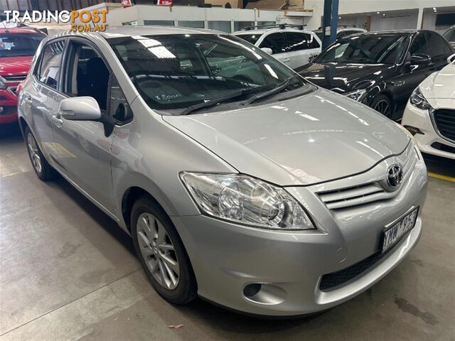 2010 TOYOTA COROLLA ASCENT ZRE152R MY10 HATCHBACK