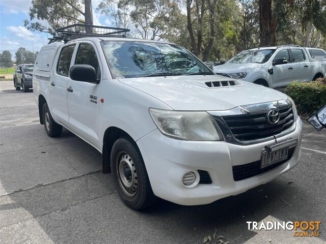 2014 TOYOTA HILUX SR DUAL CAB KUN16R MY14 UTILITY