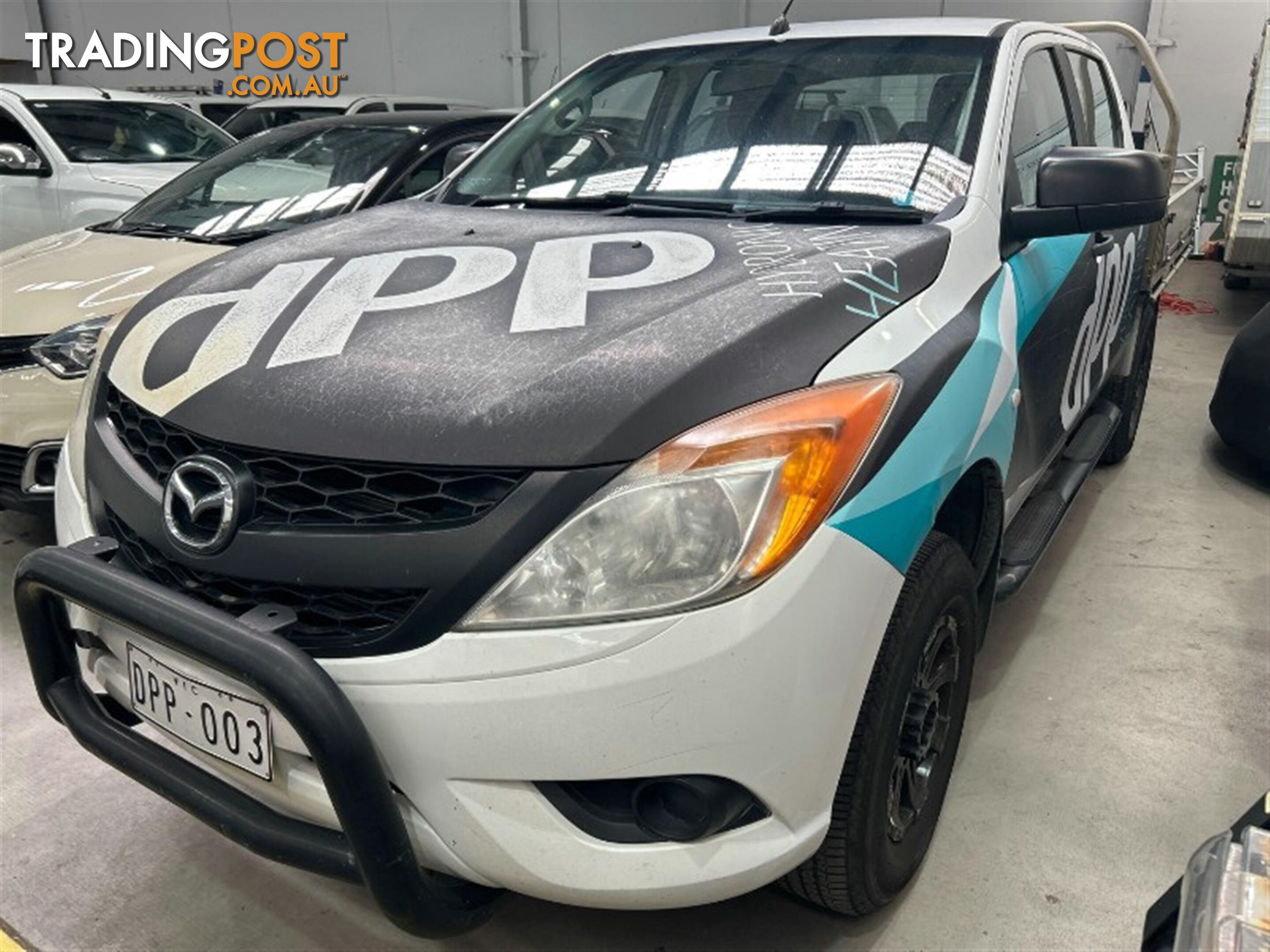 2015 MAZDA BT-50 XT HI-RIDER DUAL CAB UP0YF1 CAB CHASSIS