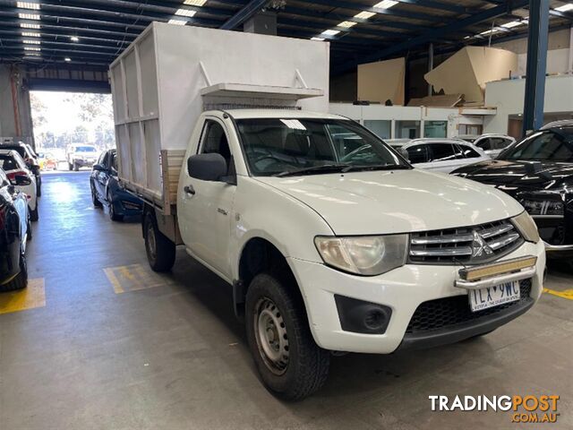 2012 MITSUBISHI TRITON GL SINGLE CAB MN MY12 CAB CHASSIS