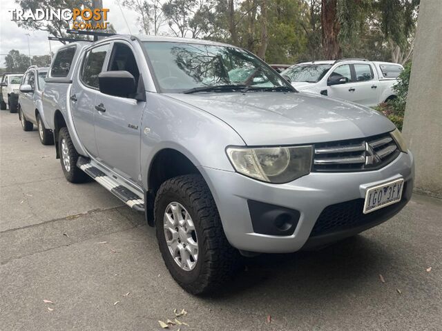 2012 MITSUBISHI TRITON GLX DUAL CAB MQ MY17 UTILITY