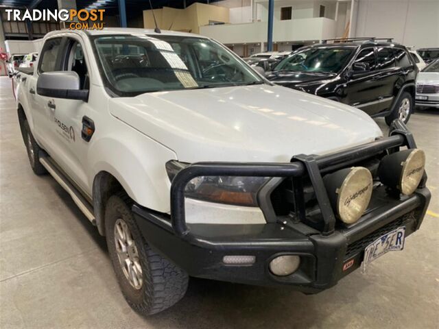 2016 FORD RANGER XLS DUAL CAB PX MKII UTILITY