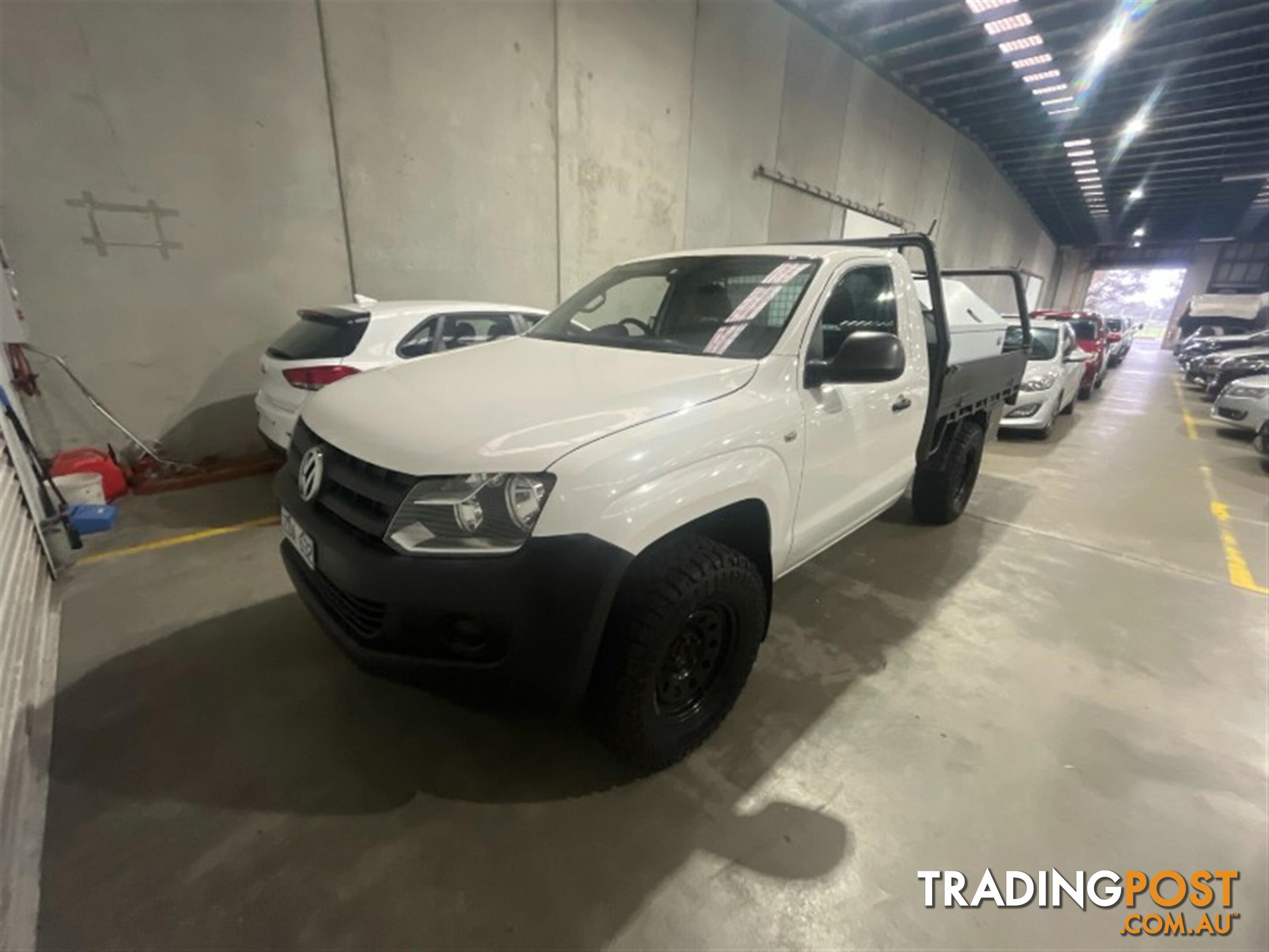 2012 VOLKSWAGEN AMAROK TDI400 SINGLE CAB 2H MY12.5 CAB CHASSIS