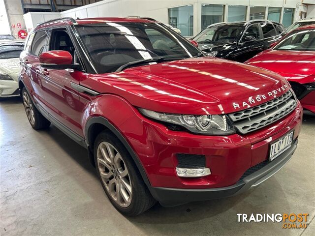 2012 LAND ROVER RANGE ROVER EVOQUE SD4 COMMANDSHIFT PUR L538 MY12 WAGON