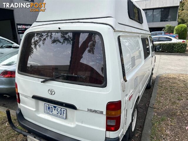 2000 TOYOTA HIACE LONG WHEELBASE RZH113R VAN