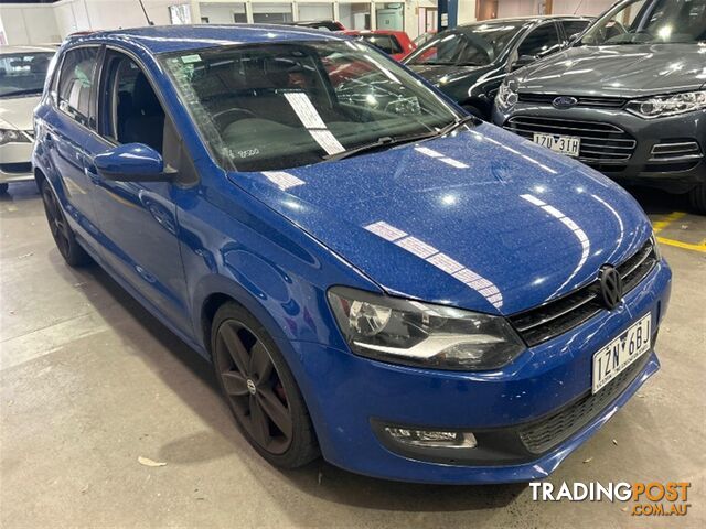 2012 VOLKSWAGEN POLO 77TSI COMFORTLINE 6R MY12.5 HATCHBACK