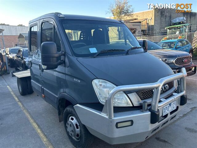 2010 IVECO DAILY 50C18 DUAL CAB  CAB CHASSIS