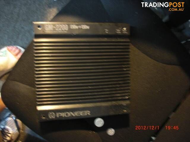 PIONEER GM-2200 AMPLIFIER 130W +130W VERY HEAVY WEIGHT