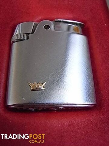 vintage lighter in case ronson made in england