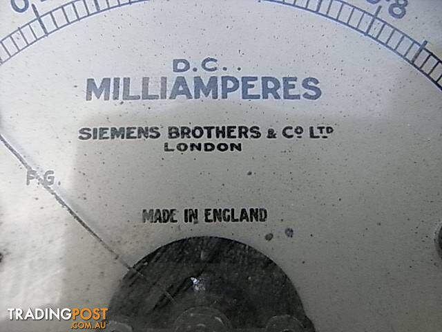 VINTAGE SIEMANS BROTHERS & CO LONDON MADE IN ENGLAND NO D210267