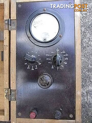 VINTAGE WW1 ELECTRONICS MULITMETER 100 YEARS OLD