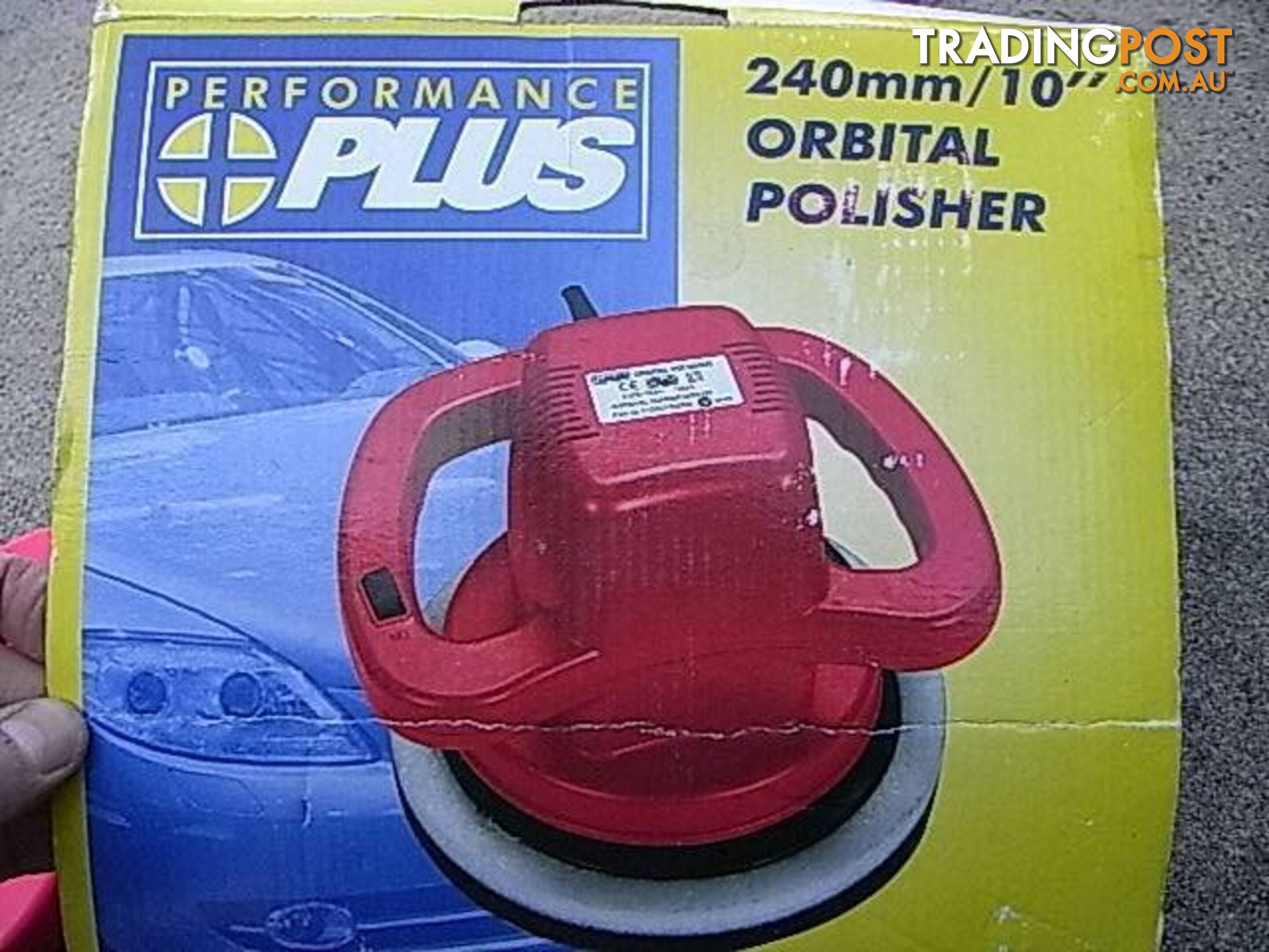 PERFORMANCE PLUS ORBITL POLISHER LARGE SIZE 240MM 10 INCH