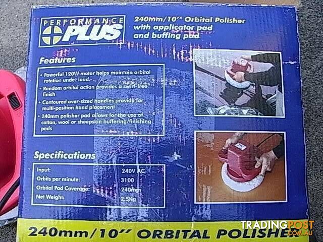 PERFORMANCE PLUS ORBITL POLISHER LARGE SIZE 240MM 10 INCH