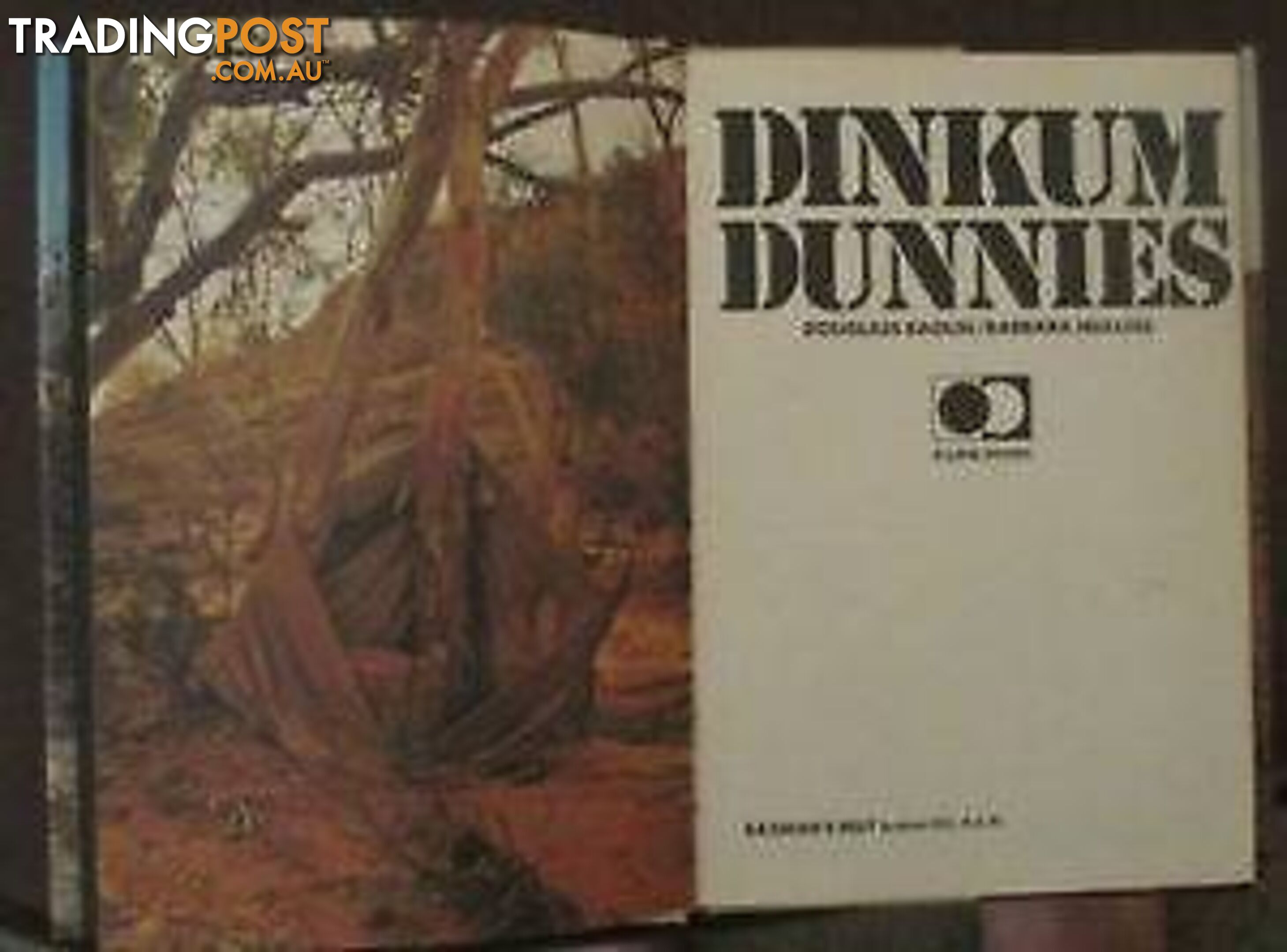 1974 DINKUM DUNNIES Vintage Pictorial Australiana Outback Book