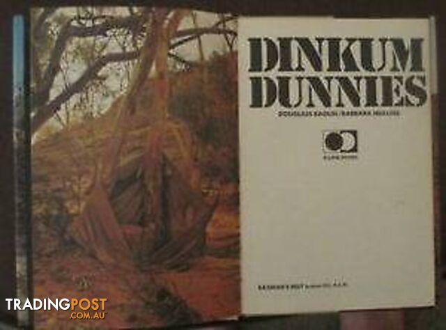 1974 DINKUM DUNNIES Vintage Pictorial Australiana Outback Book