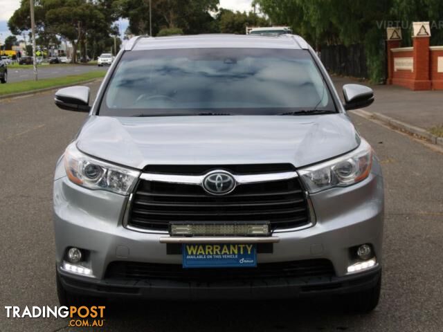 2015 TOYOTA KLUGER GRANDE (4X4) GSU55R WAGON